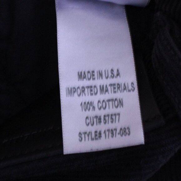 Citizens of Humanity Emerson Straight Corduroy Pants Navy Cotton - Picture 9 of 10